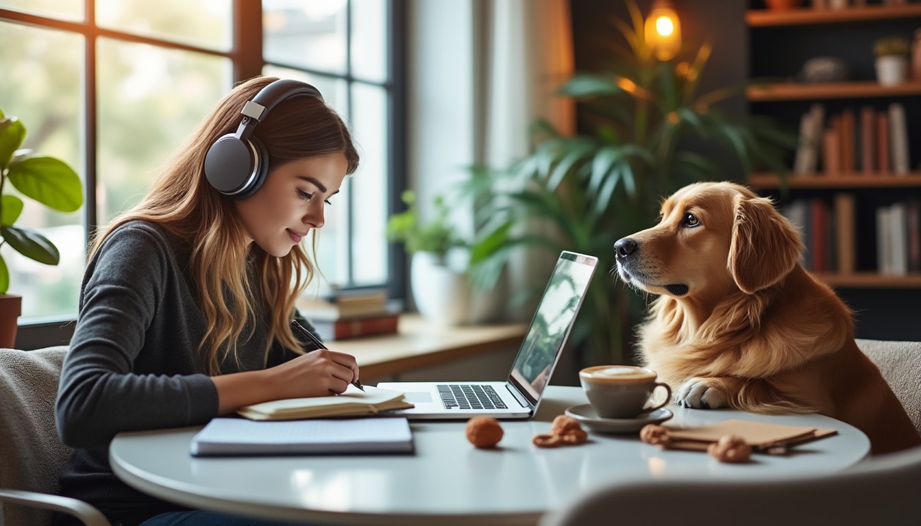 Illustration: Comprendre ce qu’englobe une formation d’éducateur canin à distance