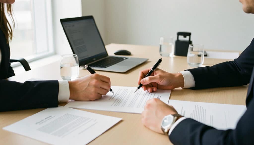 Signature du contrat de travail : délais, clauses et risques